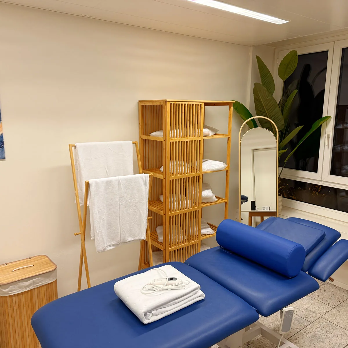 Behandlungsraum im Massage Zentrum Suhr