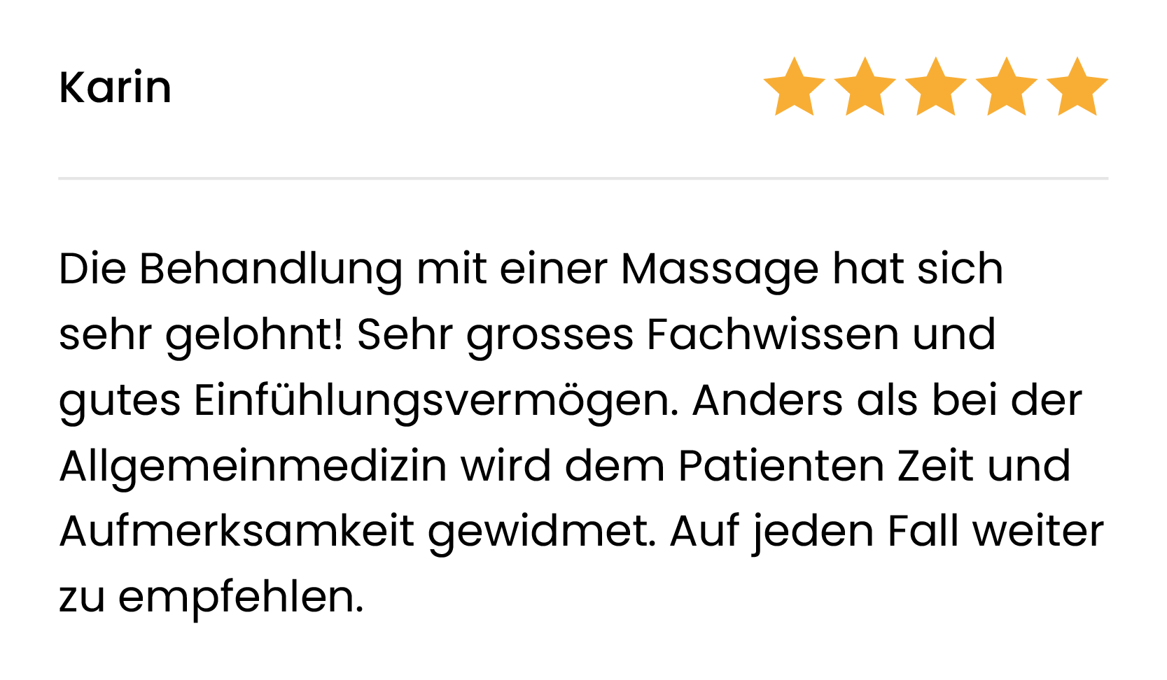 Massage Referenz Suhr 3